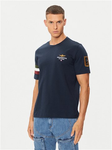 Aeronautica Militare T-Shirt 241TS2230J592 Tmavomodrá Regular Fit