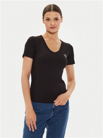Calvin Klein Jeans T-Shirt J20J223274 Černá Regular Fit