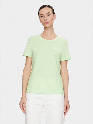 Vero Moda T-Shirt Odessa 10308688 Zelená Regular Fit