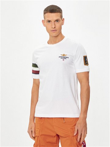 Aeronautica Militare T-Shirt 241TS2230J592 Écru Regular Fit