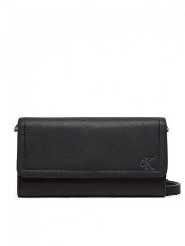 Calvin Klein Jeans Kabelka Block Longfold W Strap K60K612263 Černá