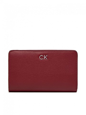 Calvin Klein Velká dámská peněženka Ck Daily Medium Bifold K60K612638 Červená