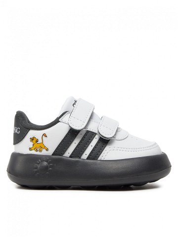 Adidas Sneakersy BREAKNET LionKing CF I IF1755 Bílá