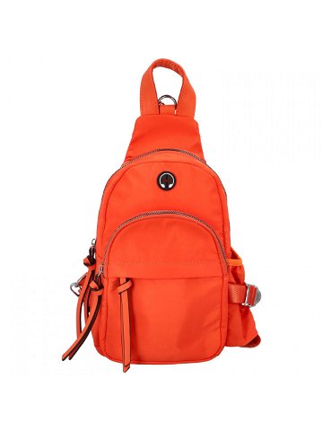 Dámský batoh oranžový – Paolo bags Varvaras