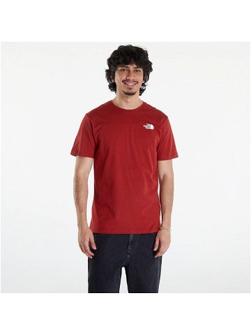 The North Face S S Redbox Tee Iron Red