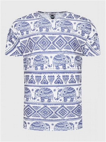 Mr GUGU & Miss GO T-Shirt Unisex Elephants Pattern Barevná Regular Fit