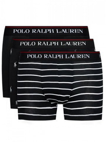Polo Ralph Lauren Sada 3 kusů boxerek 714830299009 Černá