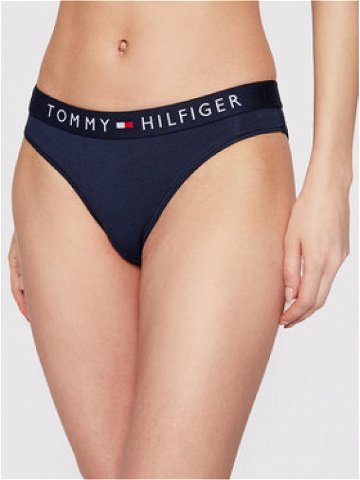 Tommy Hilfiger Klasické kalhotky Bikini UW0UW01566 Tmavomodrá