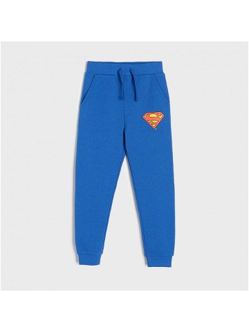 Sinsay – Tepláky jogger Superman – Modrá