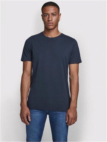Jack & Jones T-Shirt Orrganic Basic 12156101 Tmavomodrá Slim Fit