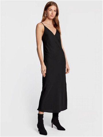 Calvin Klein Koktejlové šaty K20K205542 Černá Slim Fit