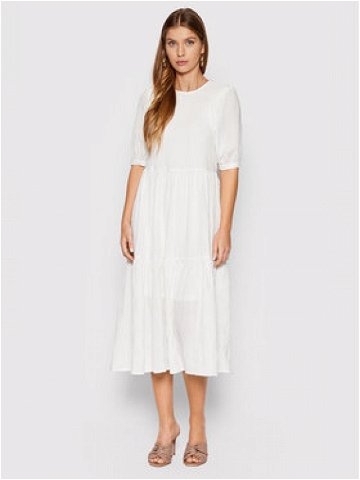 ONLY Každodenní šaty Dion 15261504 Bílá Regular Fit