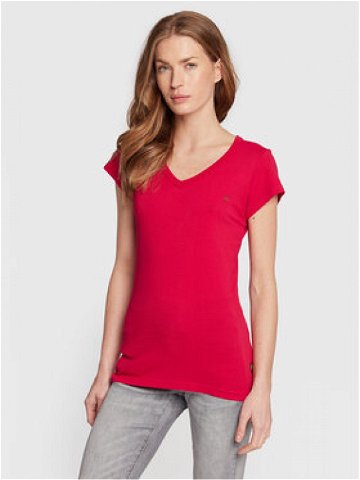 G-Star Raw T-Shirt Eyben Stripe D21314-4107-D305 Růžová Slim Fit