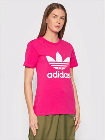 Adidas T-Shirt adicolor Classics Trefoil HG3785 Růžová Regular Fit