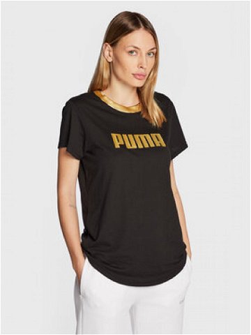 Puma T-Shirt Deco Glam 522381 Černá Regular Fit