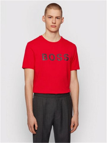 Boss T-Shirt Tiburt 50430889 Červená Regular Fit