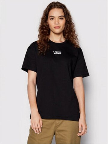 Vans T-Shirt Flying V VN0A7YUT Černá Oversize
