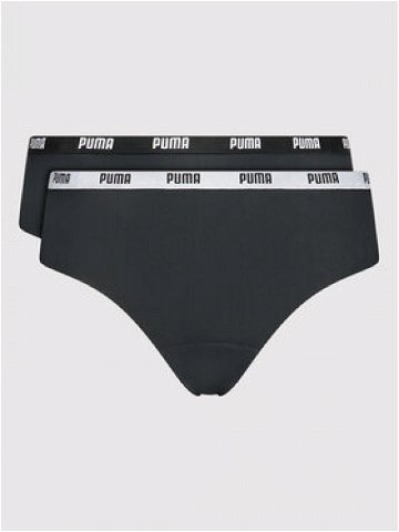 Puma Sada 2 kusů brazilských kalhotek Everyday 907857 Černá