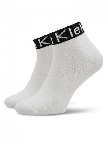 Calvin Klein Dámské nízké ponožky 701218785 Bílá