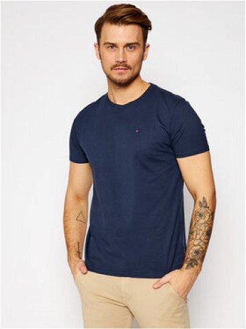 Tommy Jeans T-Shirt DM0DM04411 Tmavomodrá Regular Fit