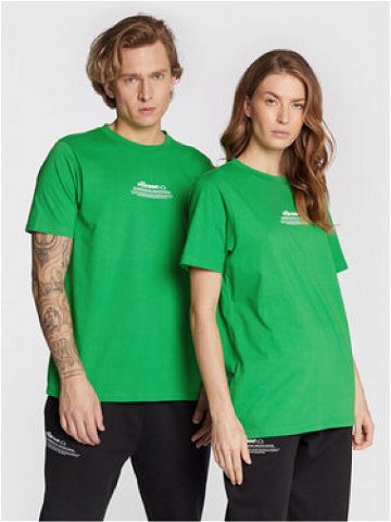 Ellesse T-Shirt Unisex Russano SGP16251 Zelená Regular Fit