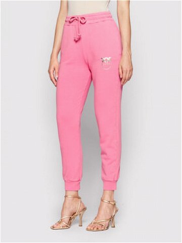 Pinko Teplákové kalhoty Carico 1G17DC Y7Y5 Růžová Regular Fit