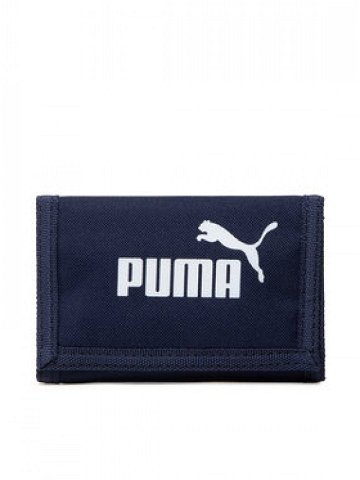 Puma Velká pánská peněženka Phase Wallet 756174 43 Tmavomodrá