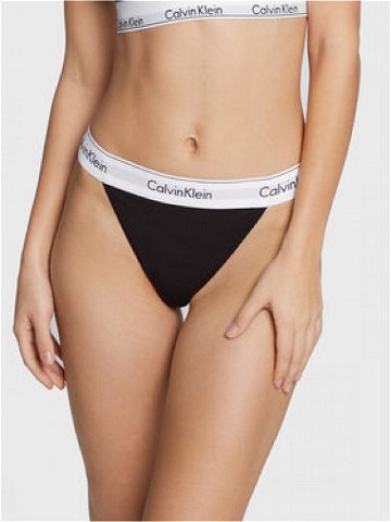 Calvin Klein Underwear Kalhotky string 000QF7013E Černá