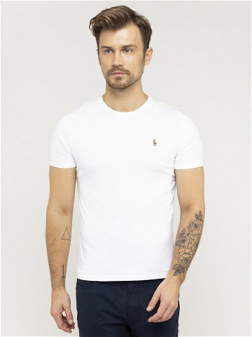 Polo Ralph Lauren T-Shirt 710740727 Bílá Slim Fit
