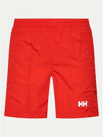 Helly Hansen Plavecké šortky Calshot 55693 Červená Regular Fit