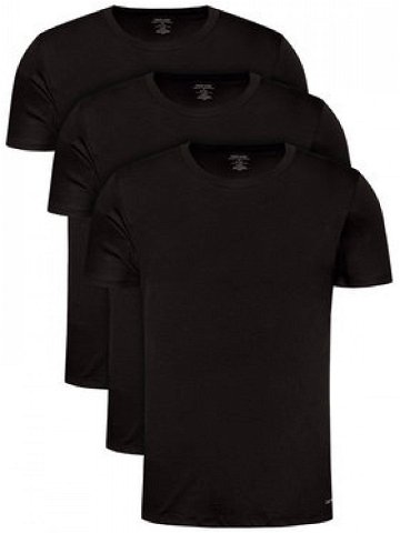 Calvin Klein Underwear 3-dílná sada T-shirts 000NB4011E Černá Classic Fit