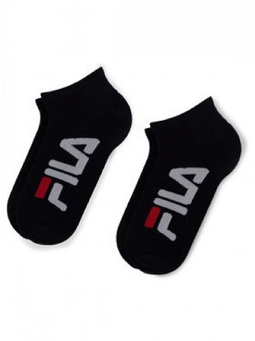 Fila Sada 2 párů nízkých ponožek unisex Calza Invisibile F9199 Tmavomodrá