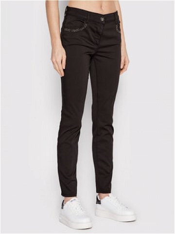 Liu Jo Sport Kalhoty z materiálu TA2216 T8832 Černá Slim Fit