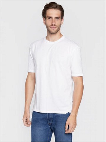 Sisley T-Shirt 3I1XS101J Bílá Regular Fit