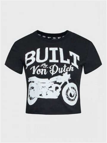 Von Dutch T-Shirt Amanda 6 230 056 Černá Regular Fit