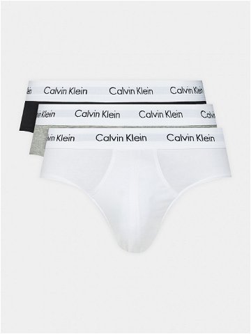 Calvin Klein Underwear Sada 3 kusů slipů 0000U2661G Barevná
