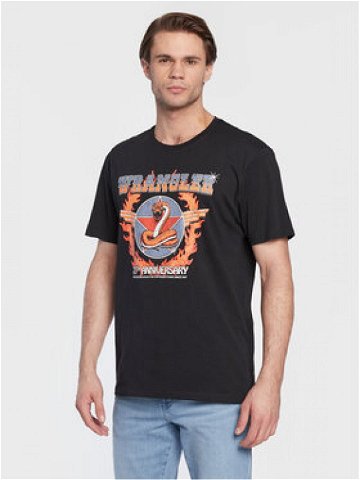 Wrangler T-Shirt W70SD3101 112321343 Černá Regular Fit