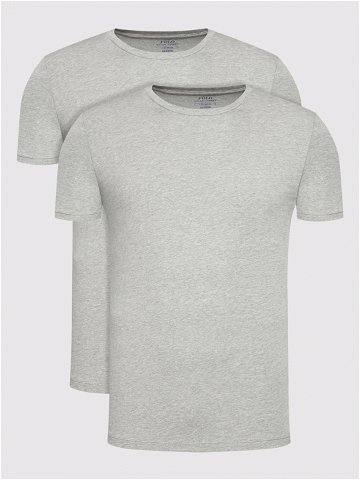 Polo Ralph Lauren 2-dílná sada T-shirts 714835960003 Šedá Slim Fit