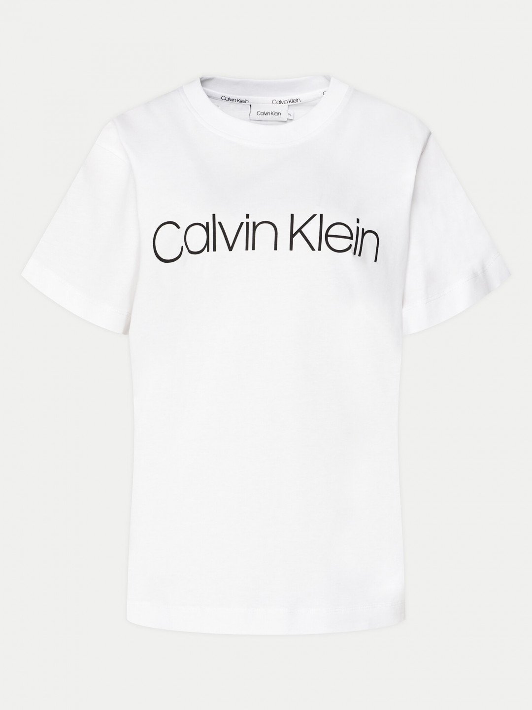 Calvin Klein Curve T-Shirt Inclusive K20K203633 Bílá Regular Fit
