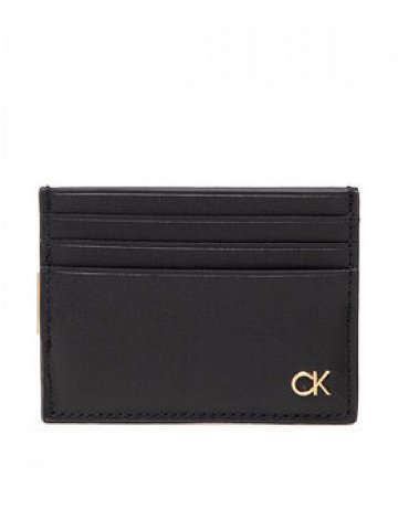 Calvin Klein Pouzdro na kreditní karty Ck Icon Cc Holder W Clip K50K509625 Černá