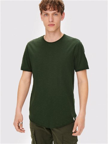 Only & Sons T-Shirt Benne 22017822 Zelená Regular Fit
