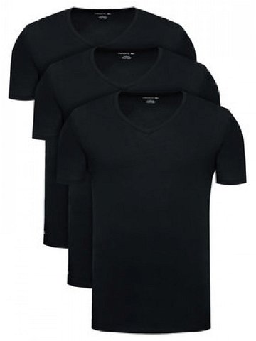 Lacoste 3-dílná sada T-shirts TH3374 Černá Slim Fit