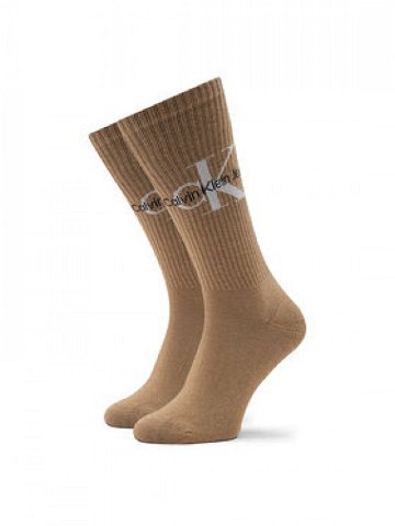Calvin Klein Jeans Pánské klasické ponožky 701218732 Hnědá