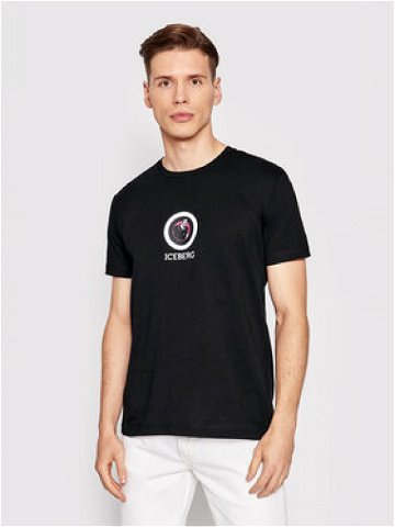Iceberg T-Shirt 22II1P0F02263019000 Černá Regular Fit