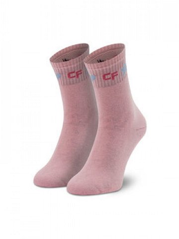 Chiara Ferragni Dámské klasické ponožky 73SB0J05 Růžová