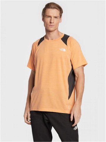 The North Face T-Shirt Athletic Outdoor Glacier NF0A5IMI Oranžová Regular Fit