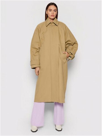 Remain Kabát pro přechodné období Koko RM937 Béžová Loose Fit