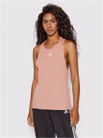 Adidas Funkční tričko Wtr Heat Rdy Tk HC0577 Růžová Regular Fit