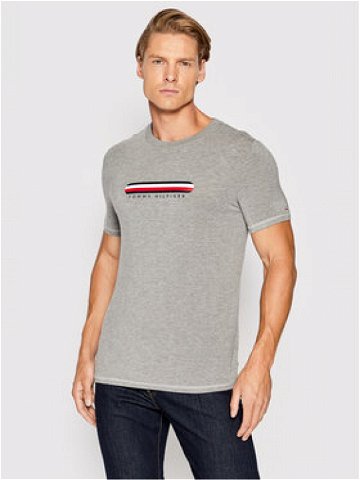 Tommy Hilfiger T-Shirt UM0UM02348 Šedá Regular Fit