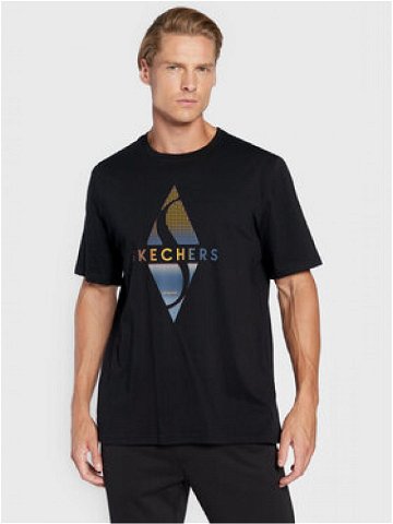 Skechers T-Shirt Recharge MTS344 Černá Regular Fit